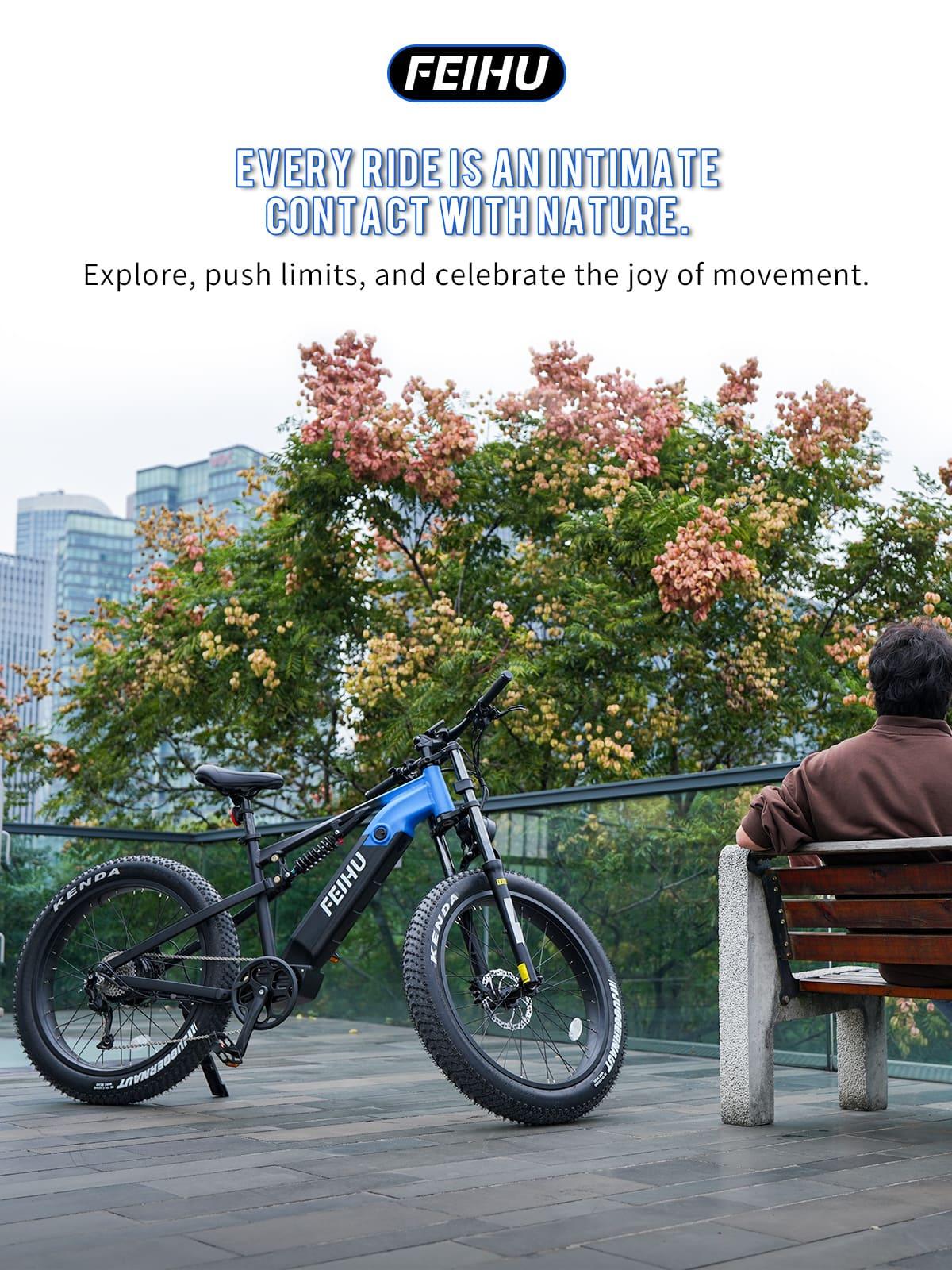 Everyday Commute & Weekend Escape – Feihu 750W Fat Tire eBike Does Both