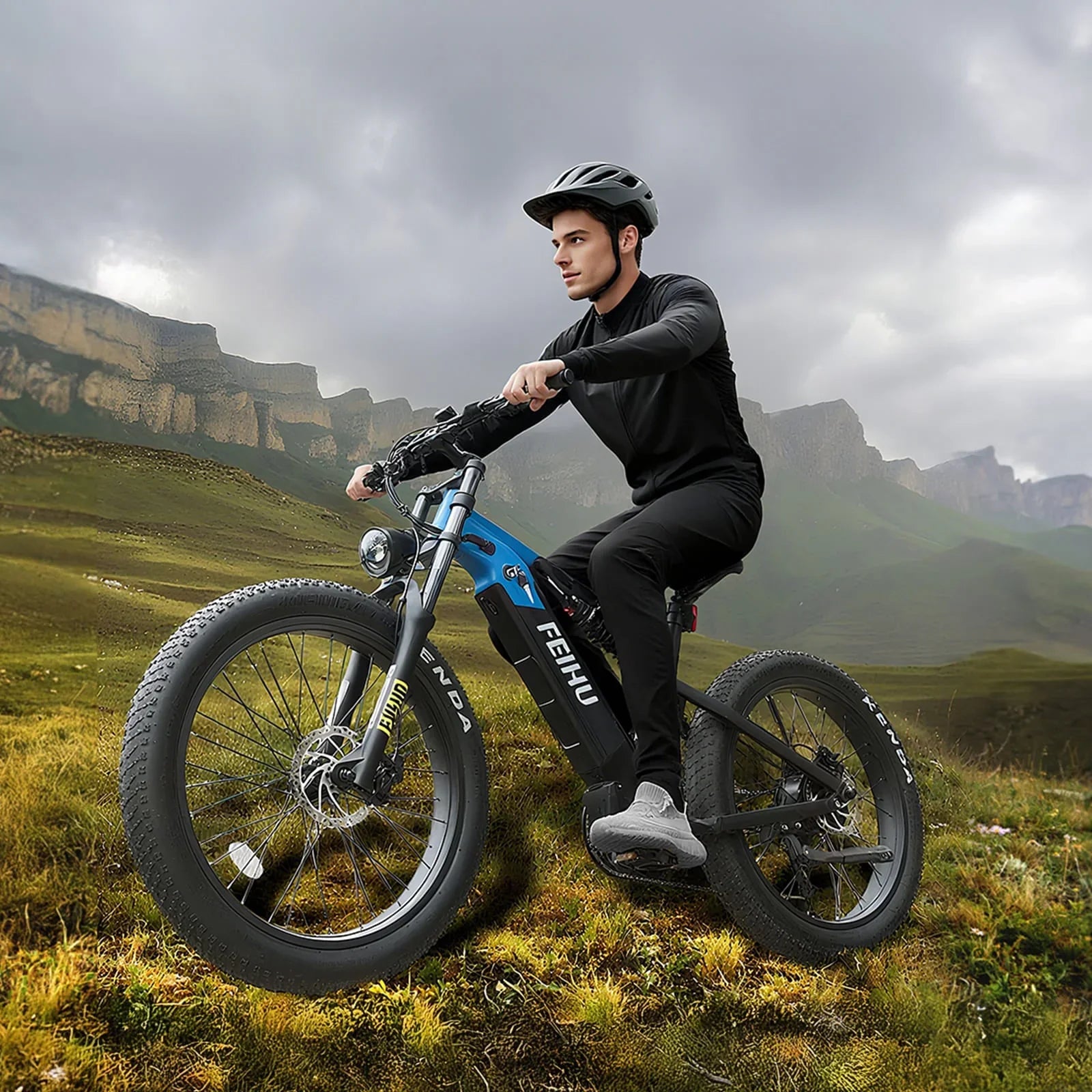 Power, Distance, and Terrain—Meet the Feihu 750W Fat Tire eMTB