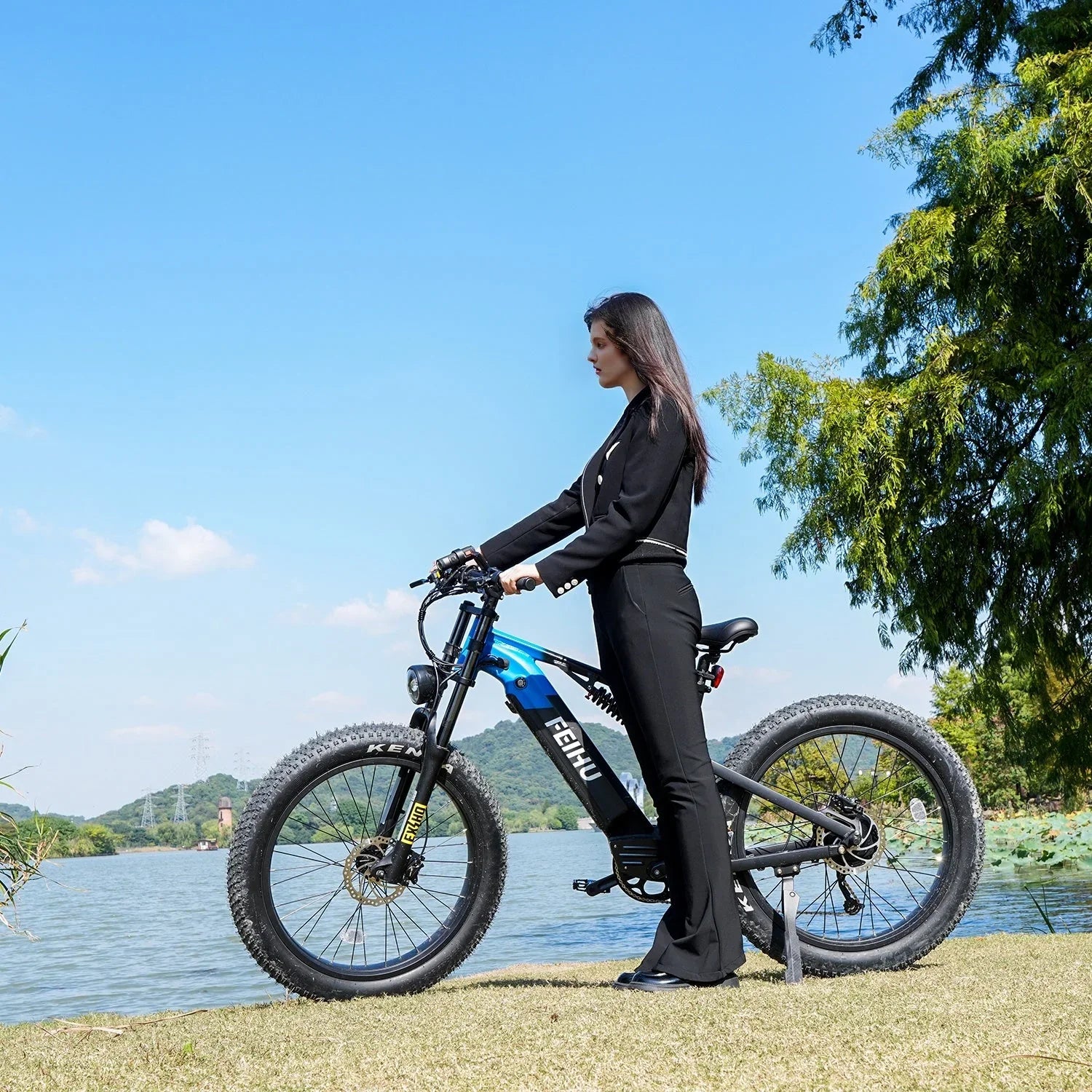 Feihu 750W Fat Tire Electric Mountain Bike – Adventure Meets Power