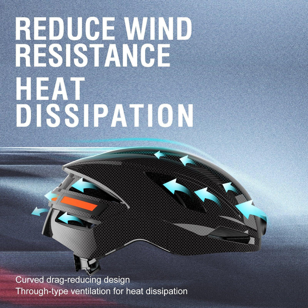 1080P smart cycling helmet, removable rechargeable lithium battery, large capacity 1350MAH, GPS tracking, WiFi preview, Bluetooth headset function