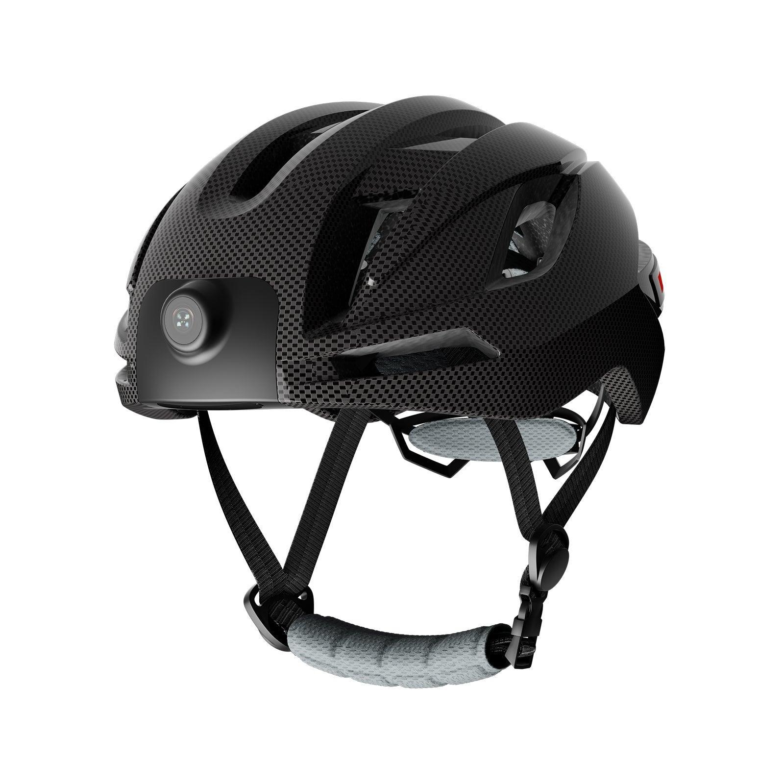 1080P smart cycling helmet, removable rechargeable lithium battery, large capacity 1350MAH, GPS tracking, WiFi preview, Bluetooth headset function